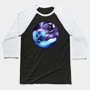 Nightmare Moon vs Nightmare Rarity - Revamp Baseball T-Shirt